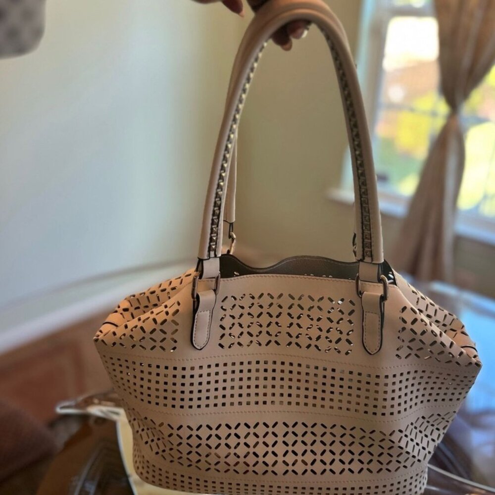 Urban Expressions Vegan Leather Shoulder Bag